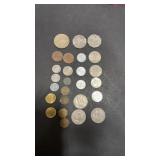 Various Foreign Currencies, Piso, Yen, Sentimos &