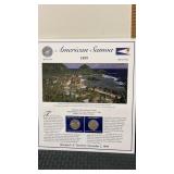 American Samoa state postal commemorative quarter