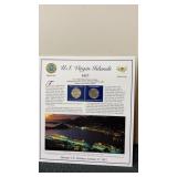 US Virgin Islands  state postal commemorative