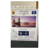 Minnesota  The first statehood Quarters and