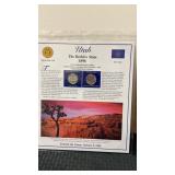 Utah   The first statehood Quarters and stamps