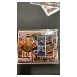 R.M.S. Titanic Postage Stamps with Certificate of