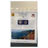 California  The first statehood Quarters and