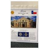 Texas  The first statehood Quarters and stamps