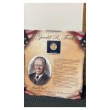 United States presidents  $1 coin  and stamps