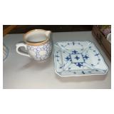 Norway square plate  7.25ï¿½ and Austria pitcher