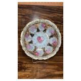 Nippon Hand Painted Floral Designed Porcelain