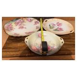 R&S Tellowitz Bowl & Bavarian Porcelain Plate & 1