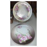 2 porcelain floral design Made in Barvaria