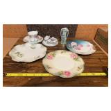 Mini Japan Tea Set, RS Germany Pink Rose Plate &