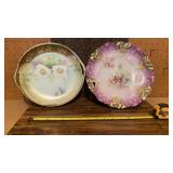 RS Prussia Lily Mold Plate & RS Germany Hand