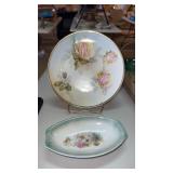 SUHL PRUSSIA decorative porcelain floral design