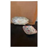 Royal Winton floral dish  5.75ï¿½ and made in