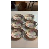 Group of 6 matching Bavaria Relish dishes