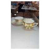 RS Germany tea cup matching  saucer  and RS