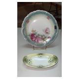 R S Tillowitz small oval porcelain dish 8ï¿½ and