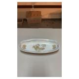 P.K. Silesia porcelain dish