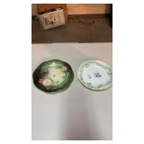 2 Bavaria porcelain plates 7 and 7.5 inches
