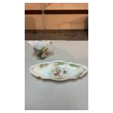 R.S. Germany creamer cup and dish