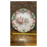 RS Prussia Gold Trimmed Porcelain China Plate