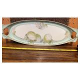 R&S Germany Hand Painted Serving Dish