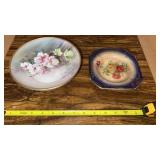 Hand Painted Nippon Pedestal Bowl & Imperial