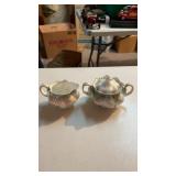 R.S. Prussia creamer and sugar porcelain China