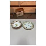 1 R.S. Prussia and 1 unknown Germany porcelain