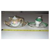 RS Silesia Sugar Bowl & Platter , 1 Other Set