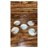 5 Nippon Hand-painted Porcelain Small Plates
