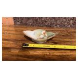 Nippon Hand Painted Trinket Bowl & Spoon