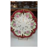 FLIRAL decorative porcelain  platter  11ï¿½