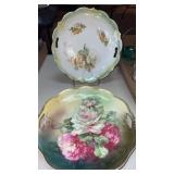 Made in Germany decorative platters with floral