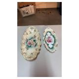 2 R.S. Prussia porcelain China dishes