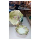 Unbranded  decorative dish and  RS prussia small