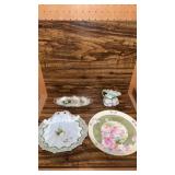 R.S Prussia ï¿½Swanï¿½ Porcelain Tray, R.S Prussia