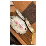 RS Prussia Celery & Pickle Trays & Handled Plate