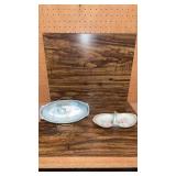 R.S Silesia Floral Design Porcelain Tray with