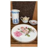 Porcelain Vase, Trinket Trays, Altwasser Germany