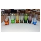Multicolor shot glasses