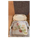 Koransha and unknown porcelain China platters