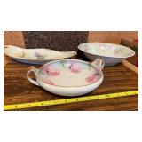 Royal Rudolstadt Handled Bowl , German Celery