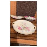 German & Austrian Handled Trinket Trays & Plate