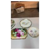 Lot of 3 porcelain china plates including C.S.