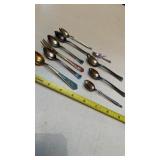 10 Souvenir Collector Spoons