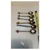6 Sterling Silver Sterling Spoons