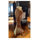 Franz sculpted porcelain giraffe flower vase