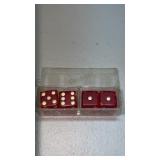 Crisloid Promotional 4 small dice in a plastic