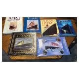 6 Titanic Books, 1 is Sealed