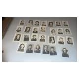 27 1939 Senior High School Photos, 2.5ï¿½ x 3.5ï¿½